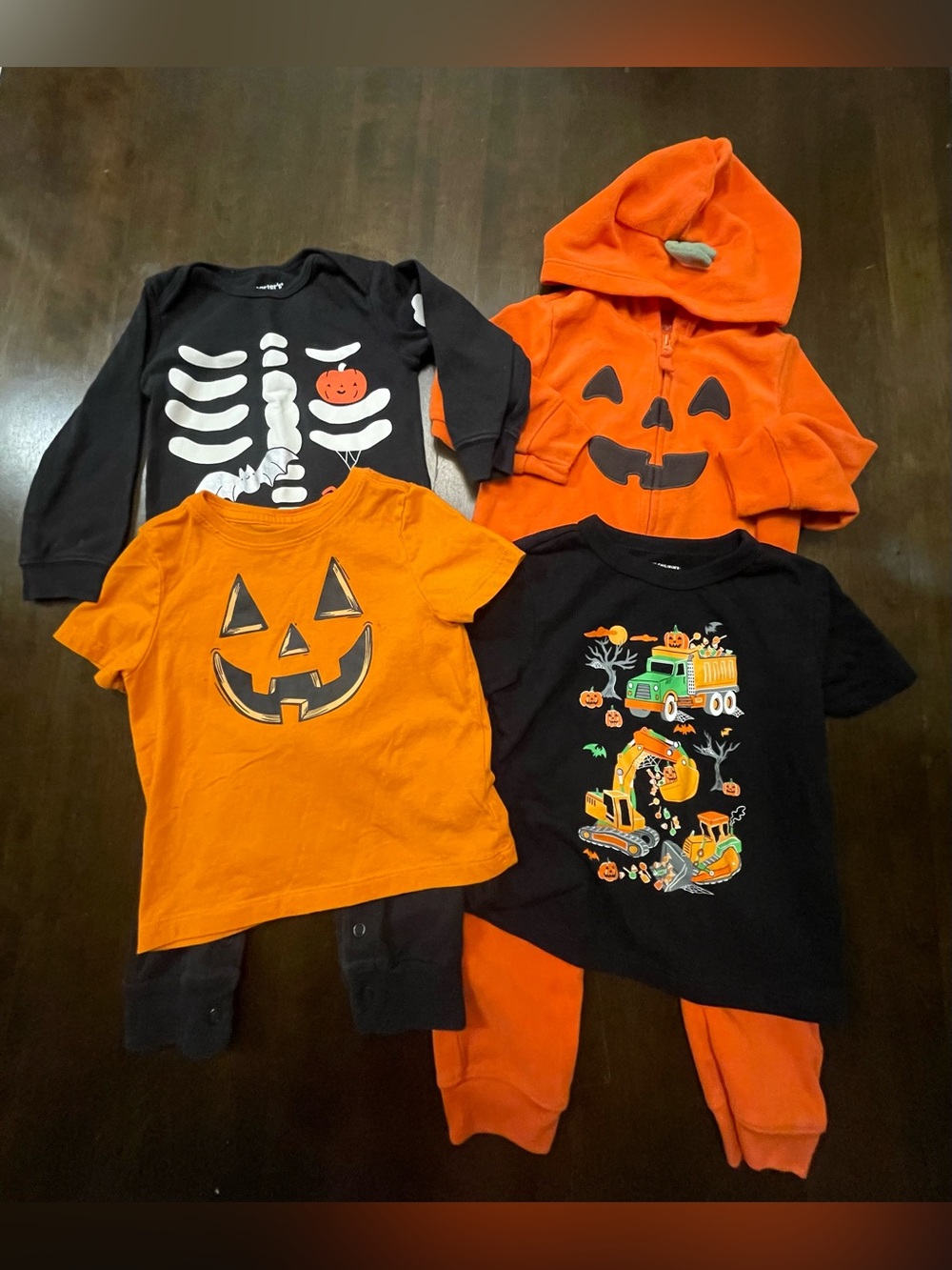 Carter's & The Children's Place Halloween Bundle 4 Pieces 18M